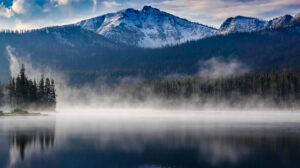 3rd PrizeMulti-Scape In Class 3 By Jeffrey Johnson For Misty Morn In Yellowstone MAR-2024